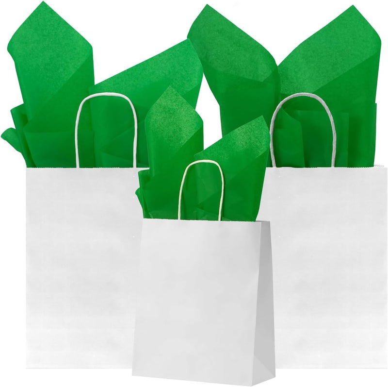 Simetufy Green Tissue Paper for Gift Bags, 115 Sheets of 14 x 20 Inches, Gift Wrapping Tissue Paper Bulk for Crafts, St. Patrick's Day, Christmas, Birthday, Wedding, Easter - Image 4